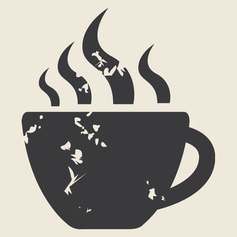 Cafe Kaffee Freunde Gastro Bistro Symbol Icon