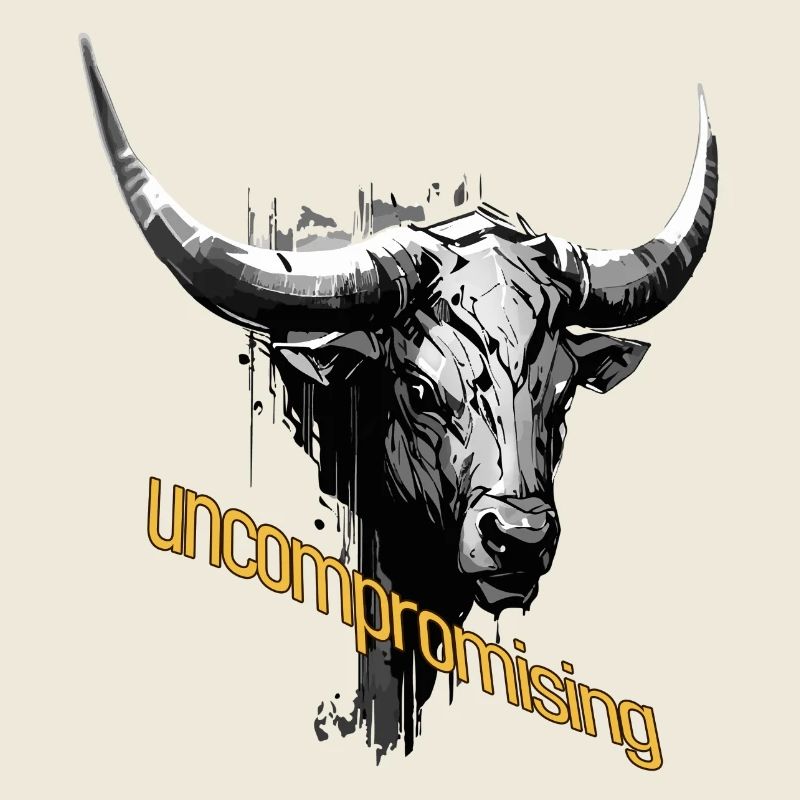 unnachgiebiger Stier