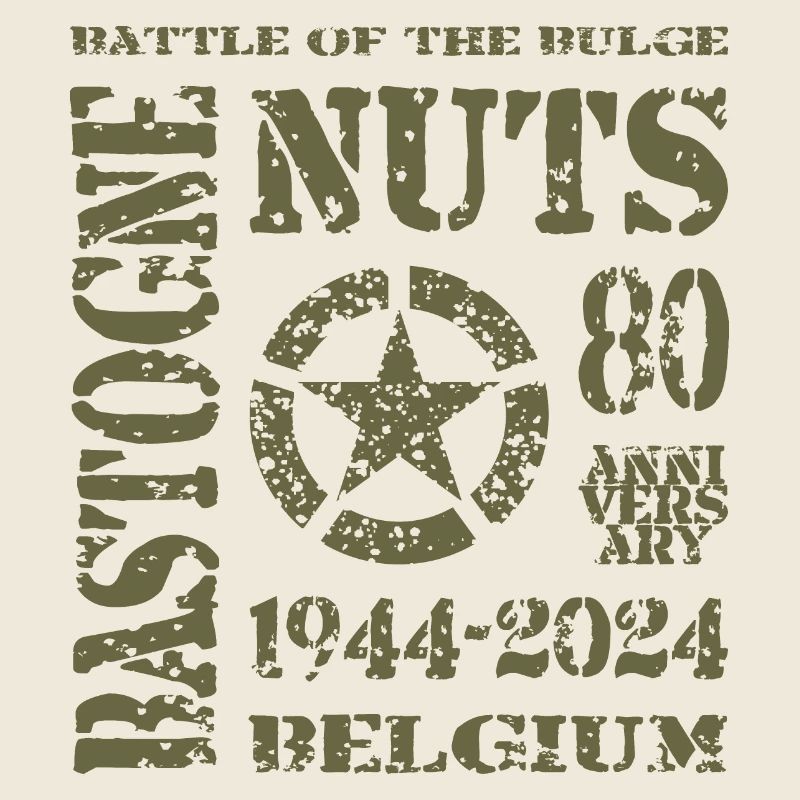 AVM Bastogne NUTS 80e anniversaire 1944 2024 Vert
