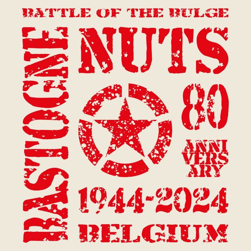 AVM Bastogne NUTS 80th Anniversary 1944 2024 Rot