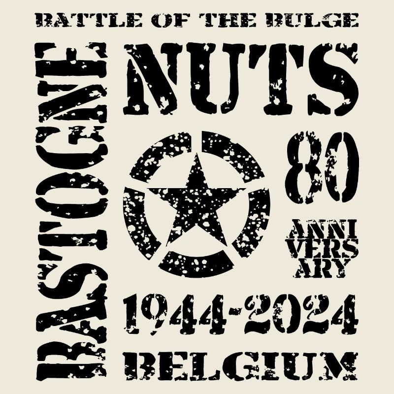 AVM Bastogne NUTS 80th Anniversary 1944 2024 Black