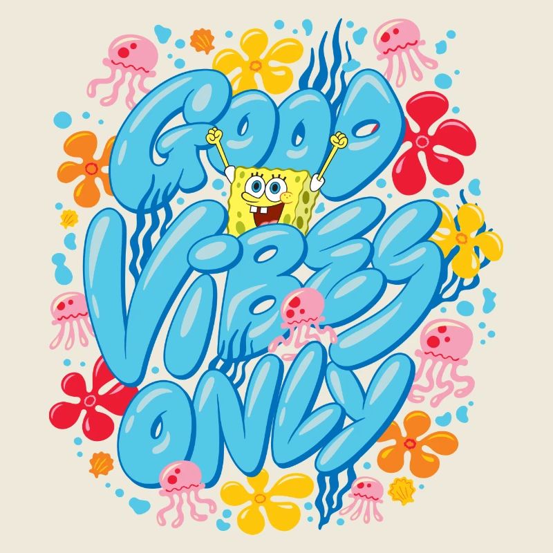 Bob l'Éponge Good Vibes Only
