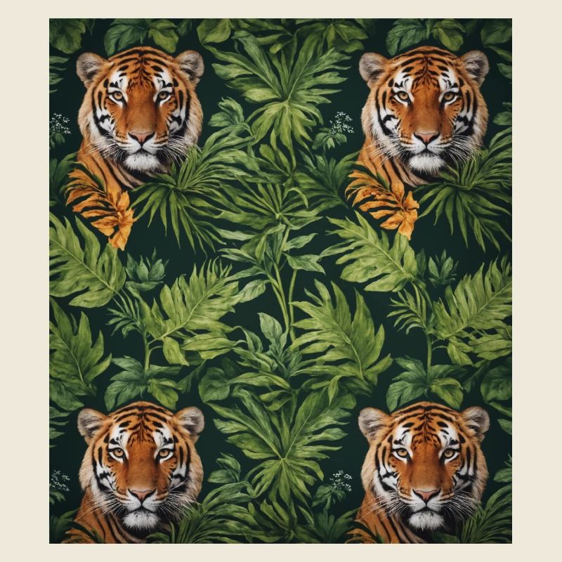 Tigres dans la jungle