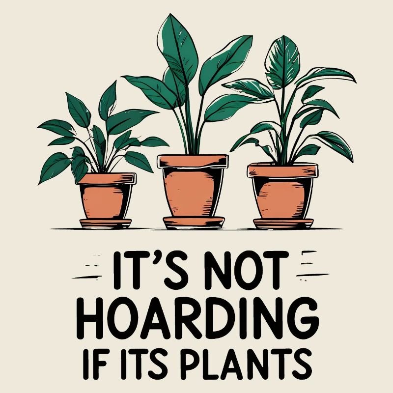 Its Not Hoarding If Its Plants