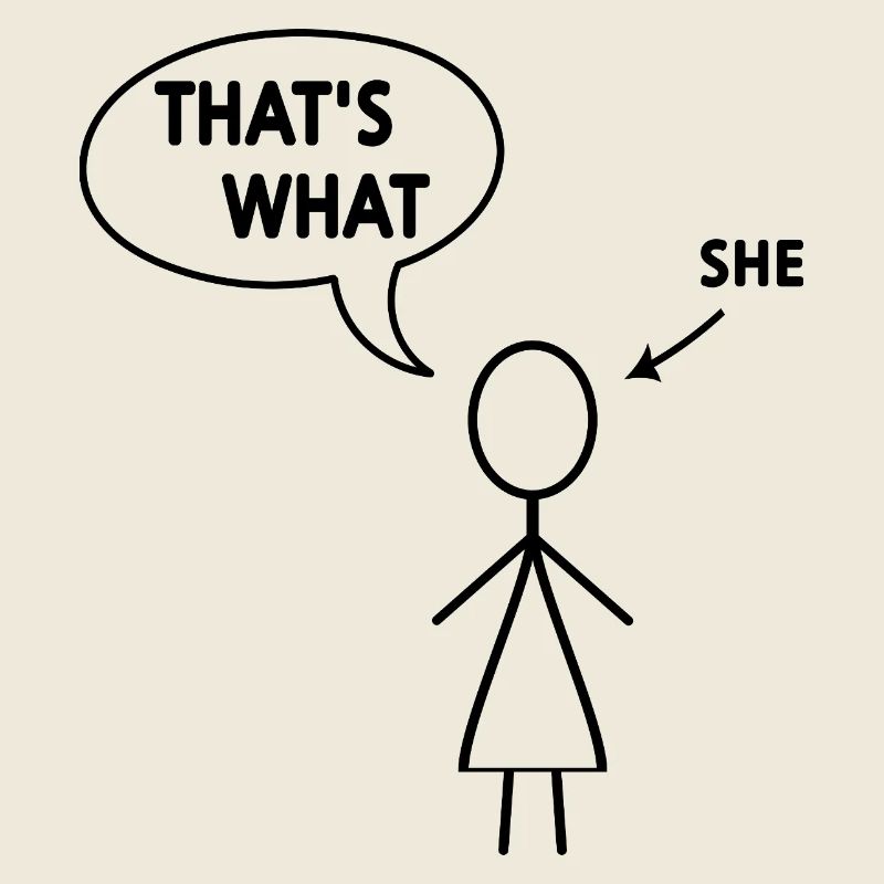 C’est ce qu’elle a dit