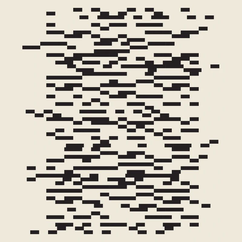 Glitch Stripe Abstrakte Nacht