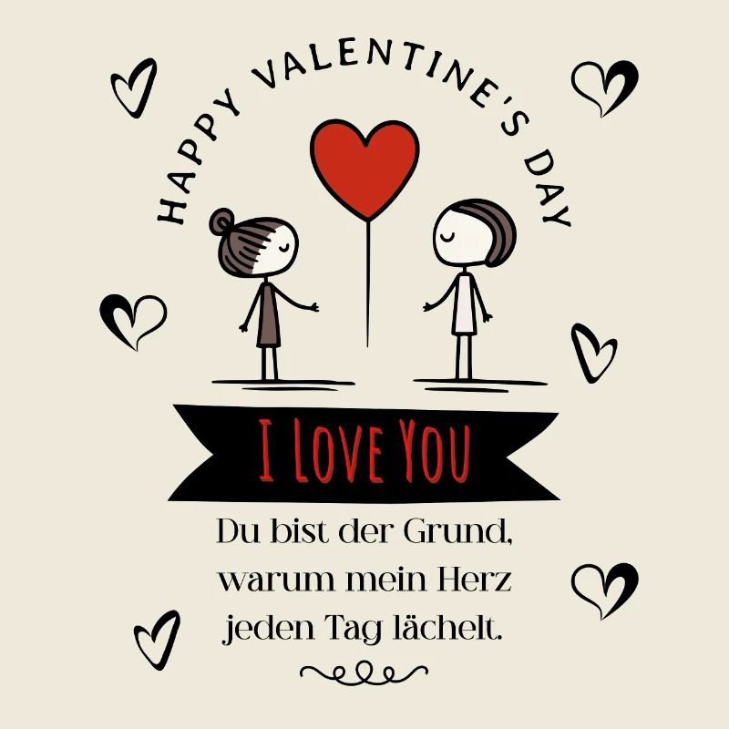 Heart message for two