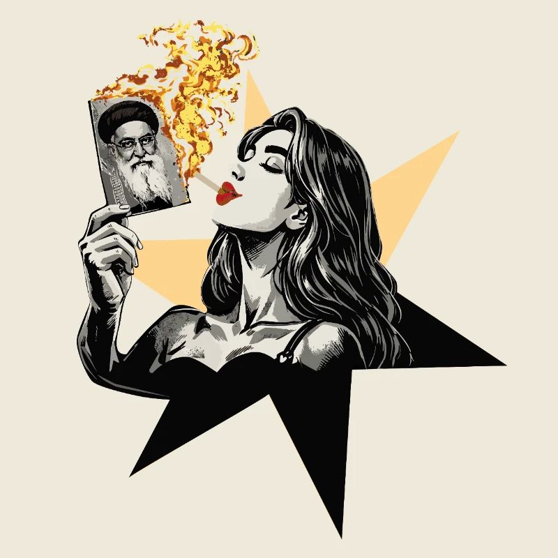 Woman fire 1