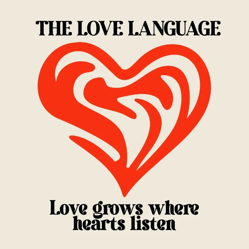 Abstraktes Rotes Herz