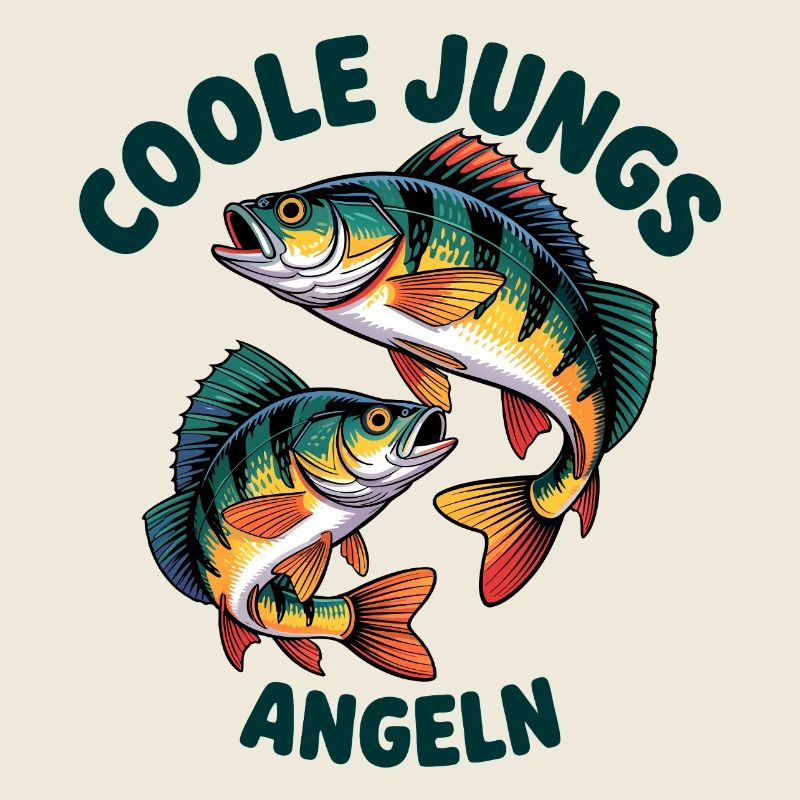 Coole Jungs Angeln