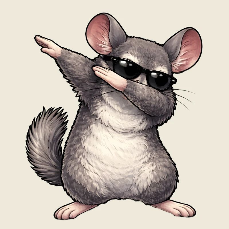 Dabbing Chinchilla