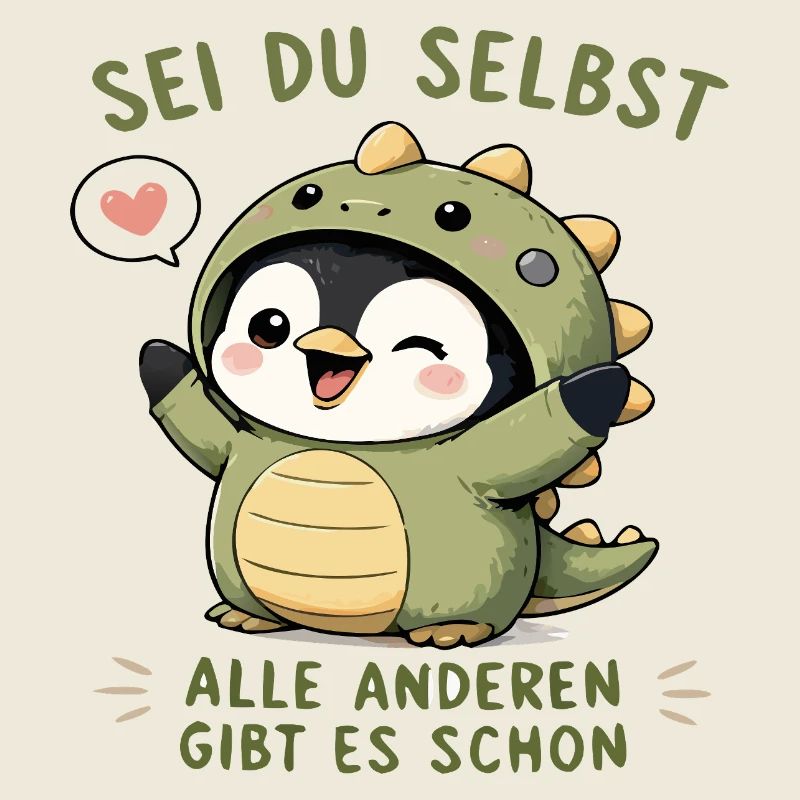 Sei du selbst - Pinguin