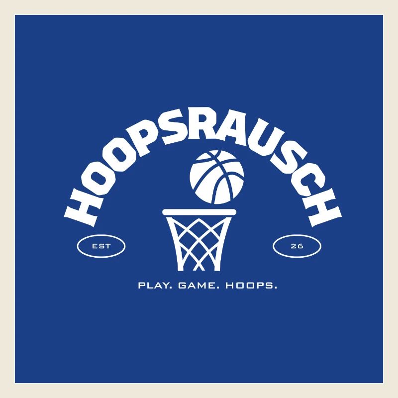 Emblème de basket-ball Hoopsrausch