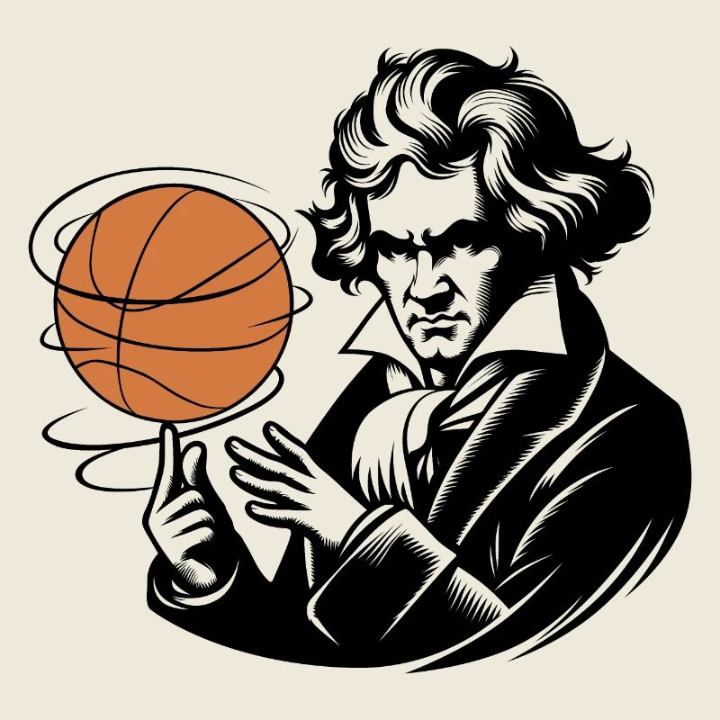 Beethoven Basketball Player