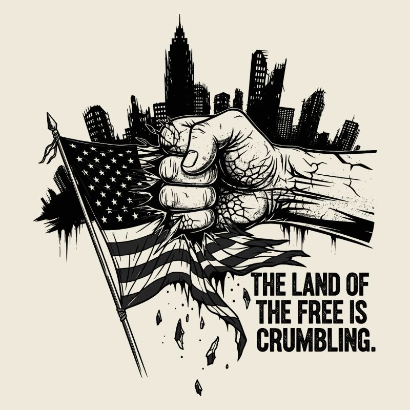 Le pays de la liberté s’effondre