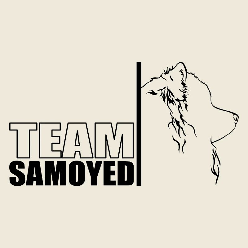 TEAM Samoyed Hunde Hund Samojede Wilsigns