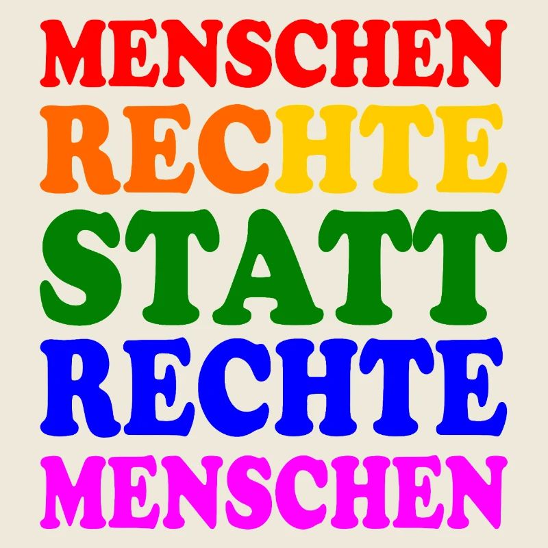 menschenrechte statt rechte menschen