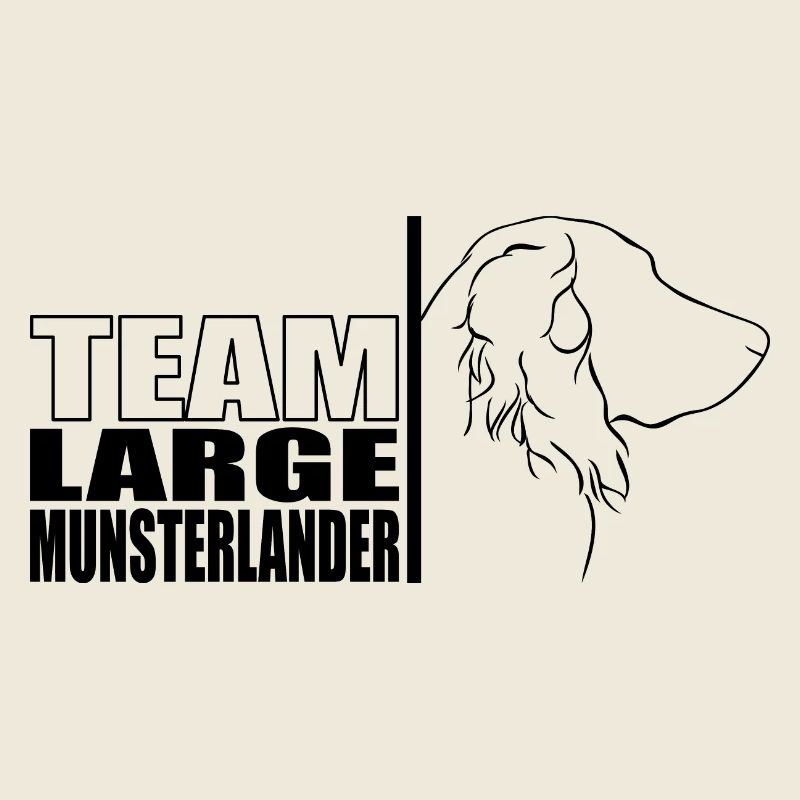 TEAM Large Munsterlander Hunde Hund Wilsigns