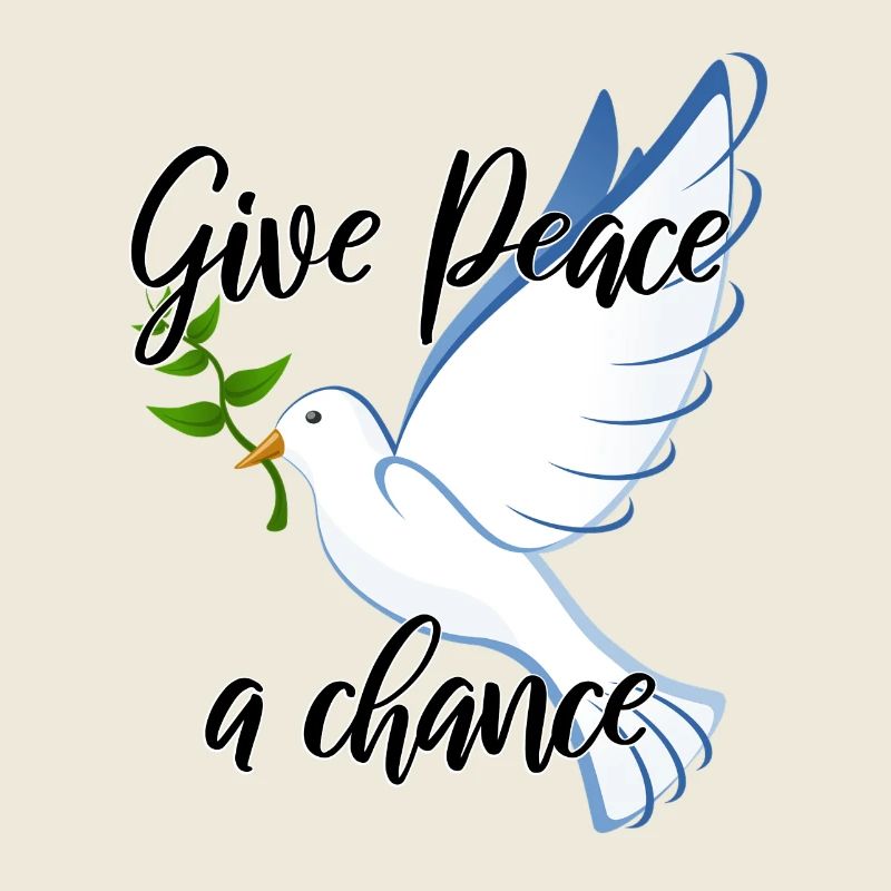 give peace a chance Taube