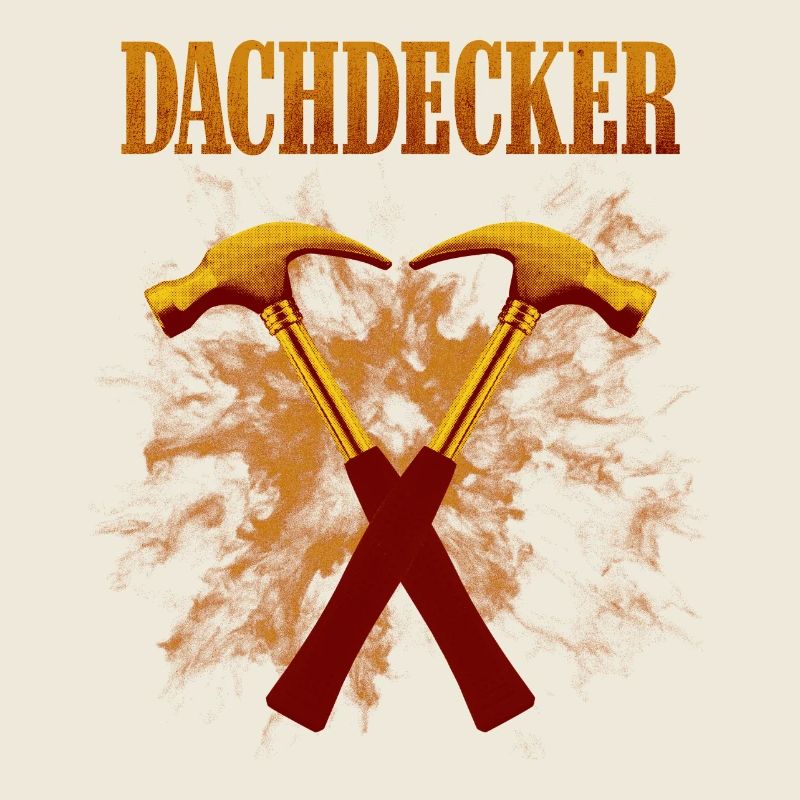 Dachdecker Hämmer Kreuz