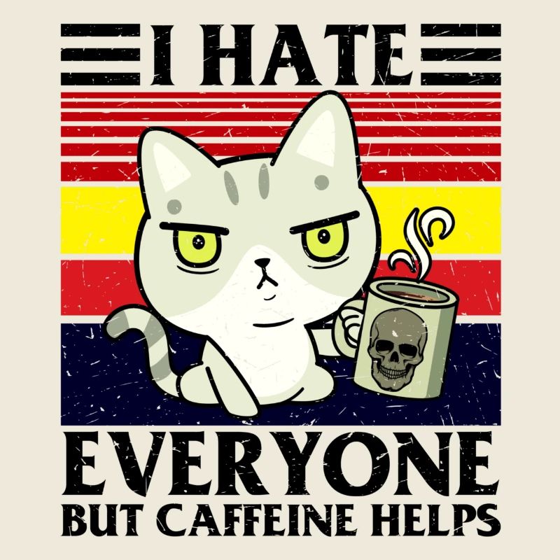 café, pas du matin, grincheux le matin