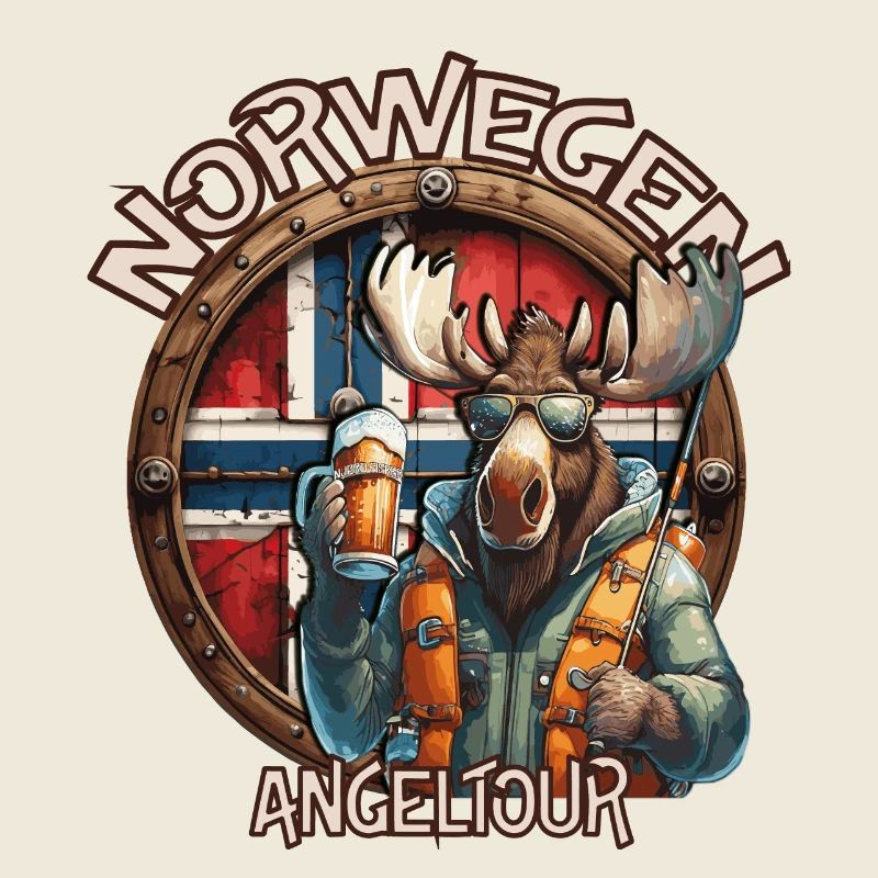 Norwegen - Angeltour - Bier - Elch