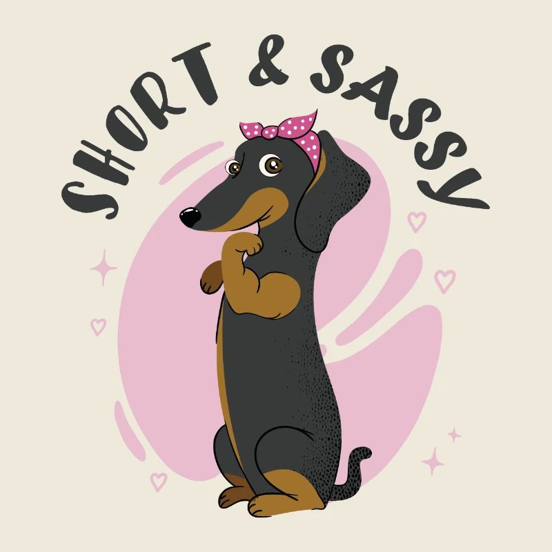 Short and Sassy Dachshund