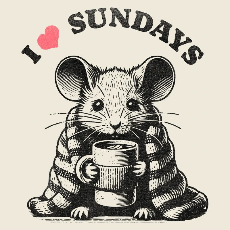I love Sundays Mouse