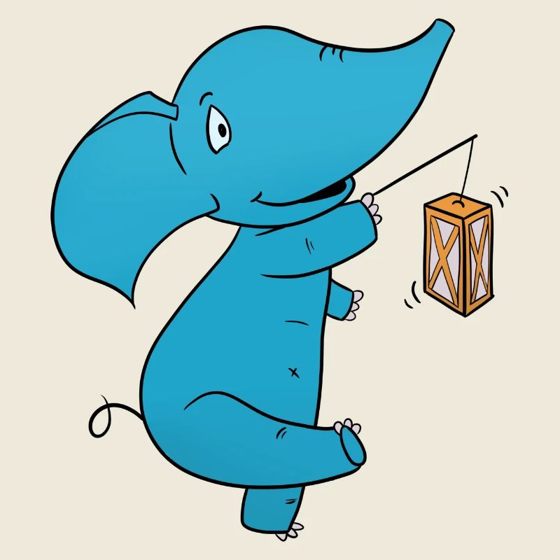 Elefant Laterne