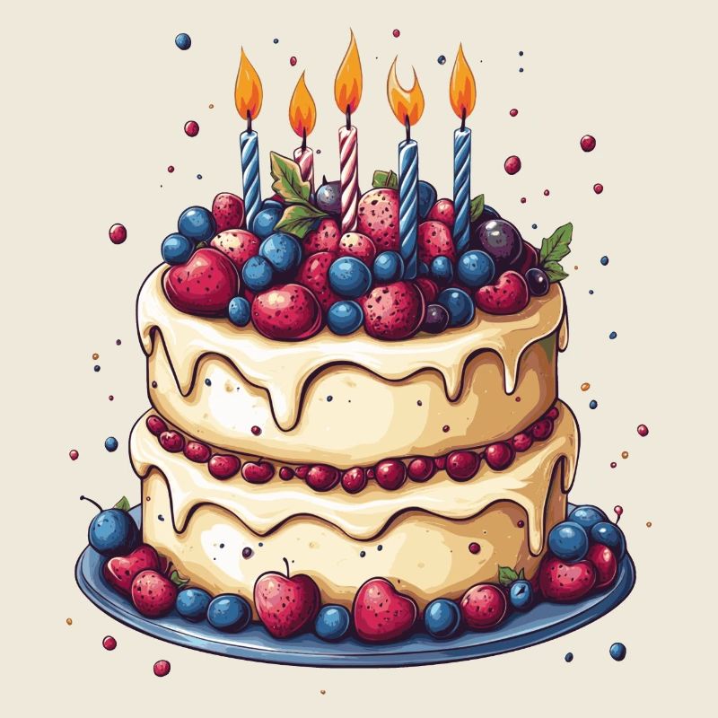 Gâteau d'anniversaire