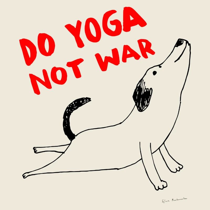 Mach Yoga statt Kriegshund