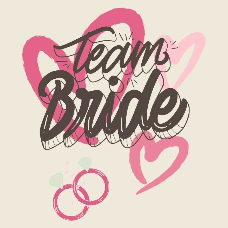 T-shirt drôle de l'équipe de Bachelorette de TeamBride