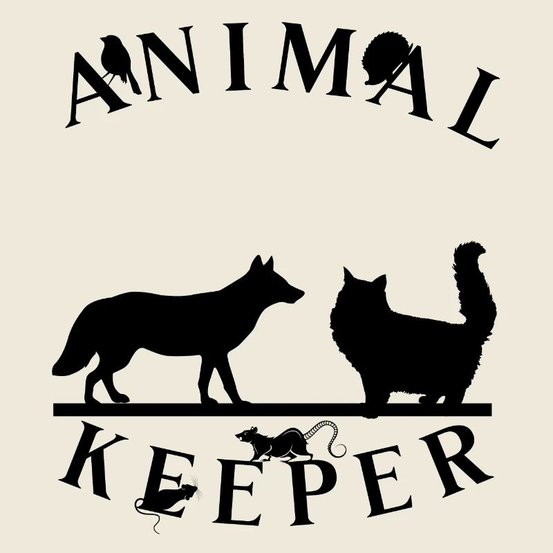 Lustiger Tierpfleger Spruch- Tierhalter