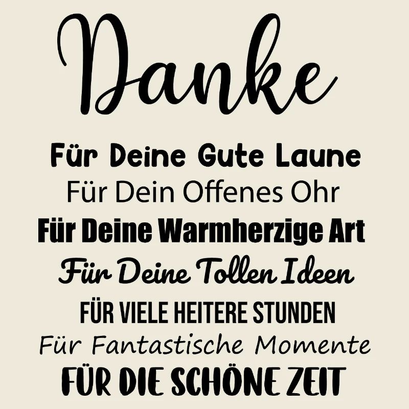 Kollegin Arbeitkollegen Büro Danke Spruch Geschenk