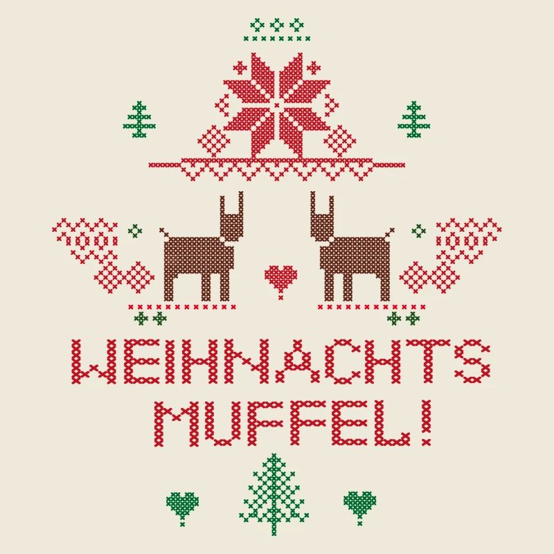 Mouffle de Noël moche