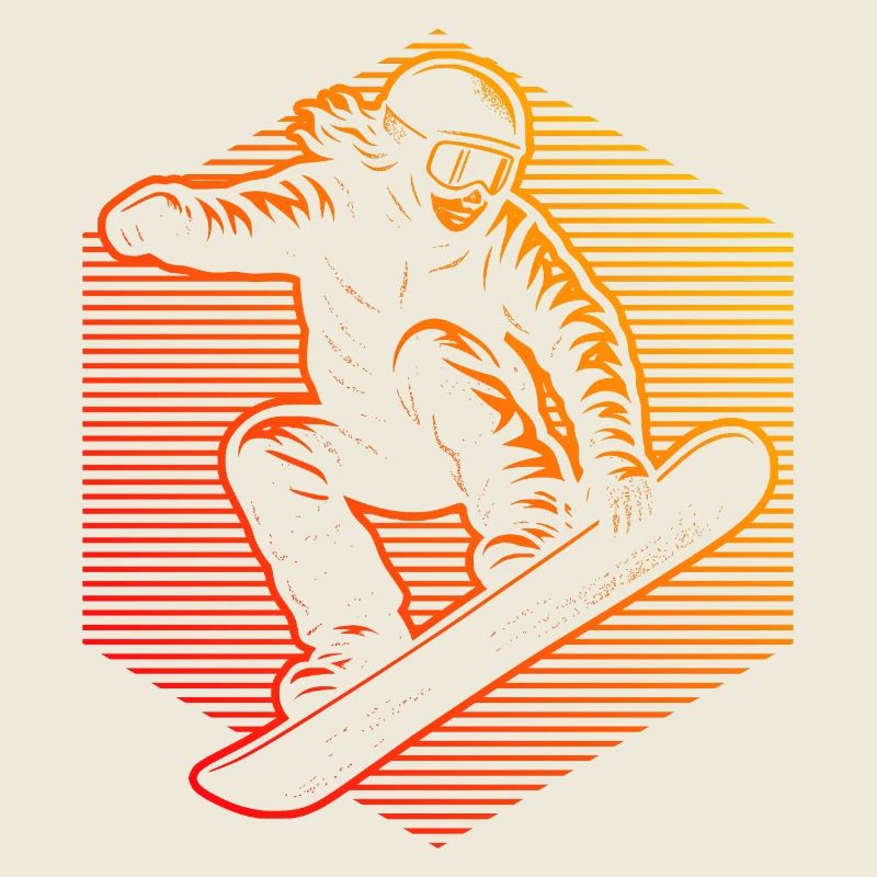 Attention snowboard fans simple statement