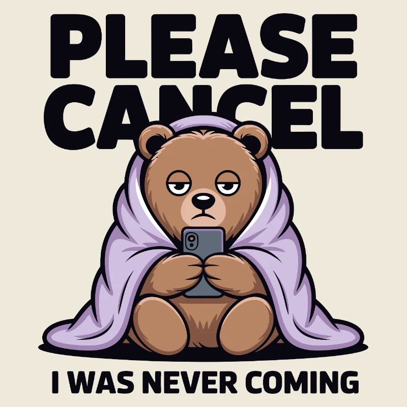 Mème de l’ours dans la couverture : je ne viendrais jamais