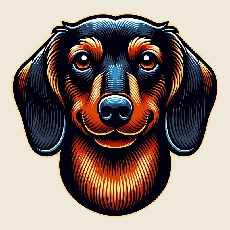 Portrait teckel