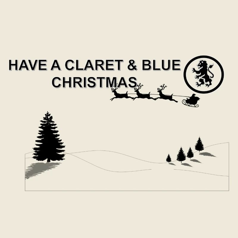 Claret and Blue Xmas
