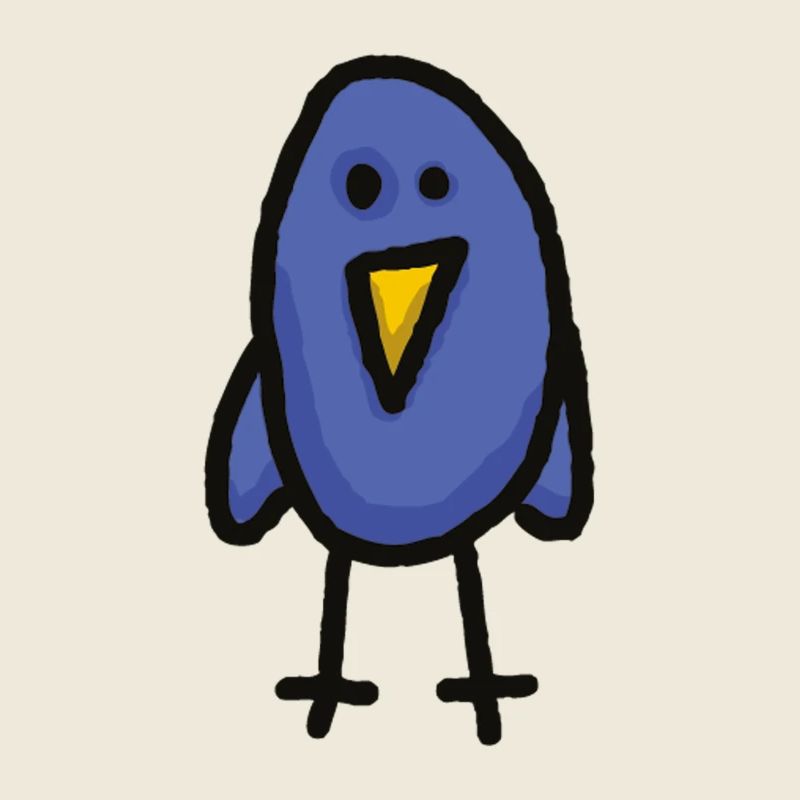 Ulli the Twitter Bird Twitterbird Bird No. 8