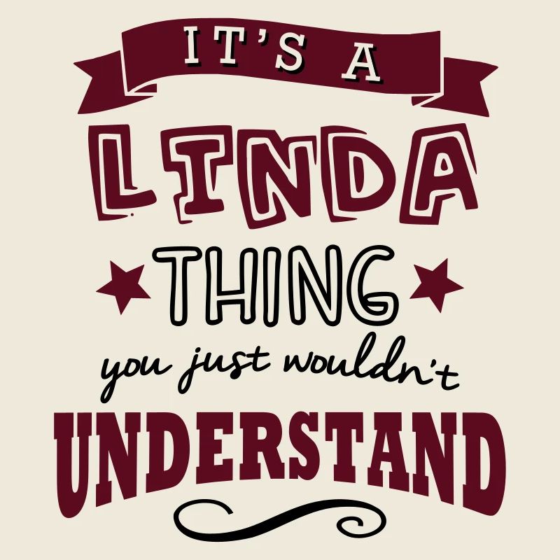 its a linda name forename thing