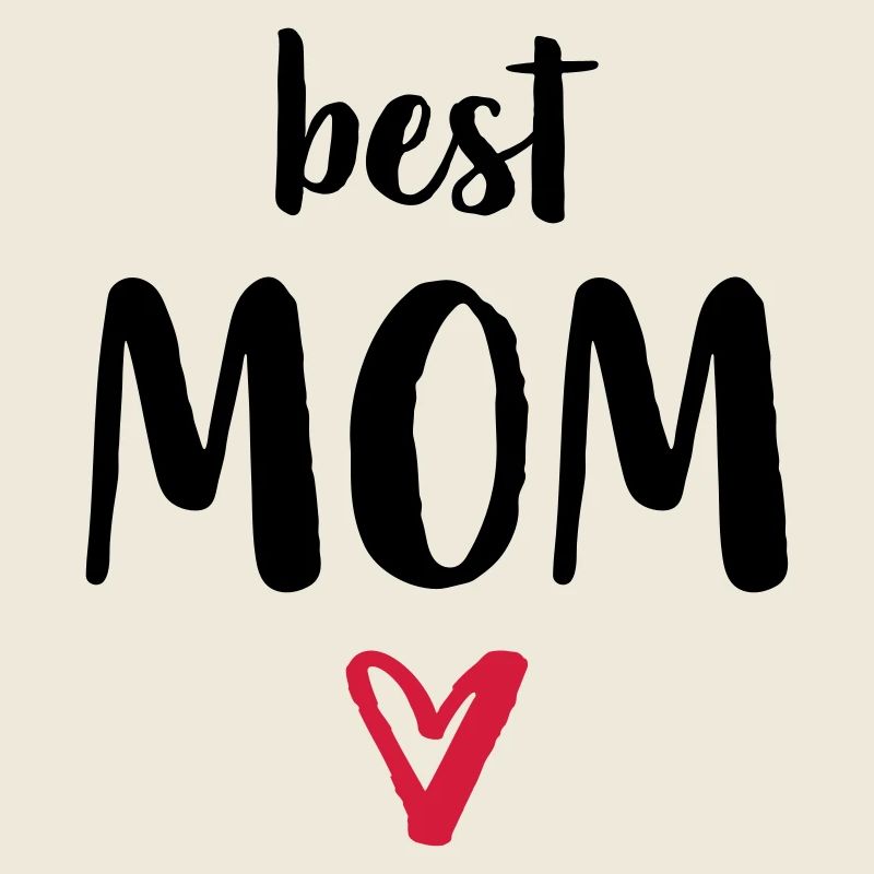 best Mom I Herz Geschenk Mama Mutter Mutti Mami