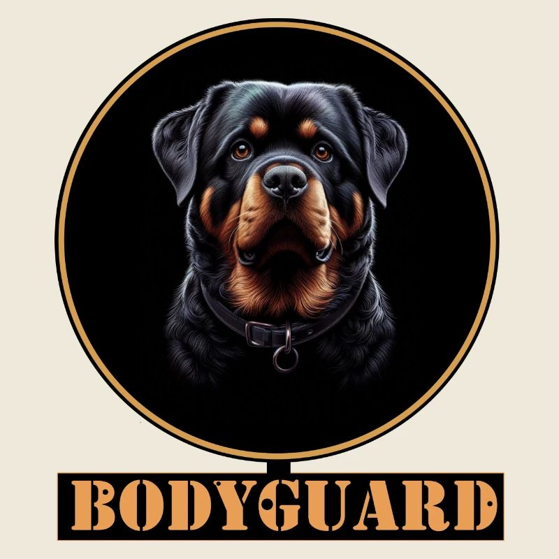 Garde du corps Rottweiler Ring Design