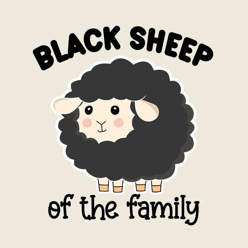 Schwarzes Schaf der Familie
