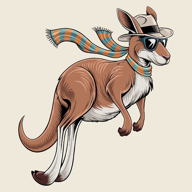 Stylish Kangaroo