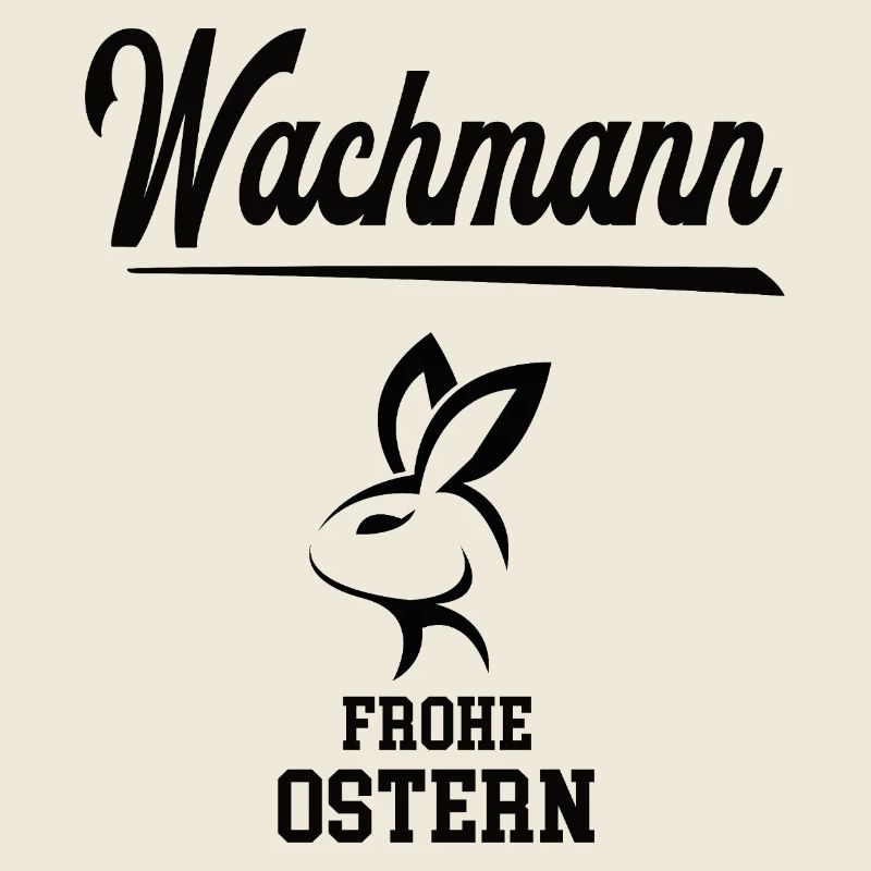 Wachmann Ostern Geschenk Wachdienst Secruity