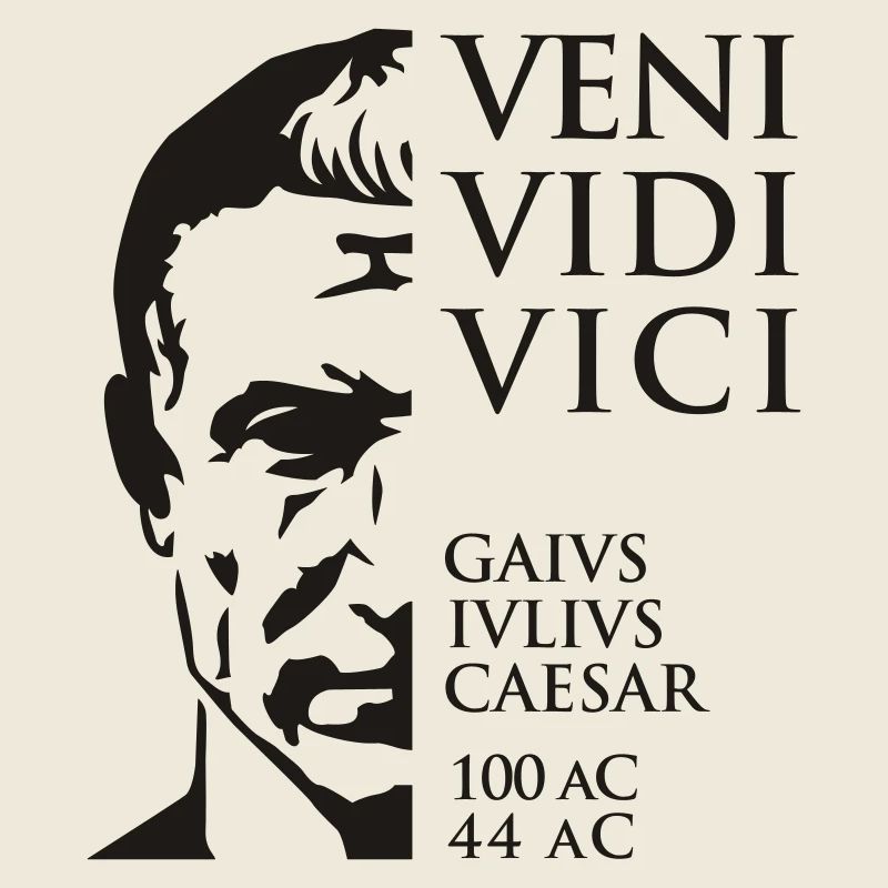 Veni Vidi Vici Caesar Zitat Kaiser