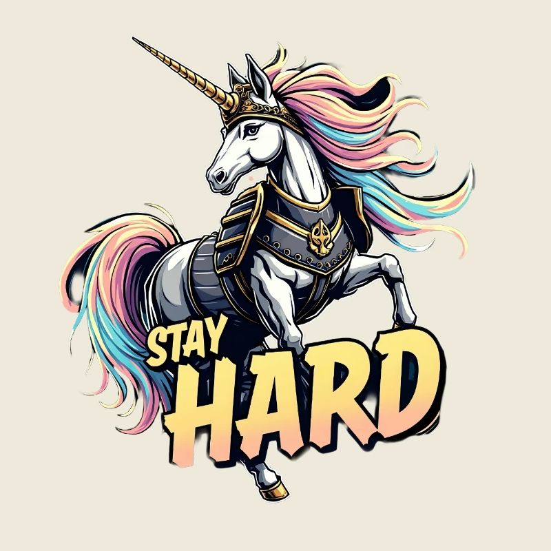 Armure de licorne Restez dur