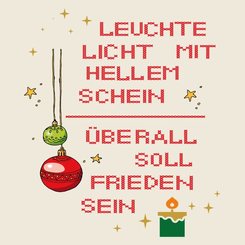 Leuchte Licht mit hellem Schein