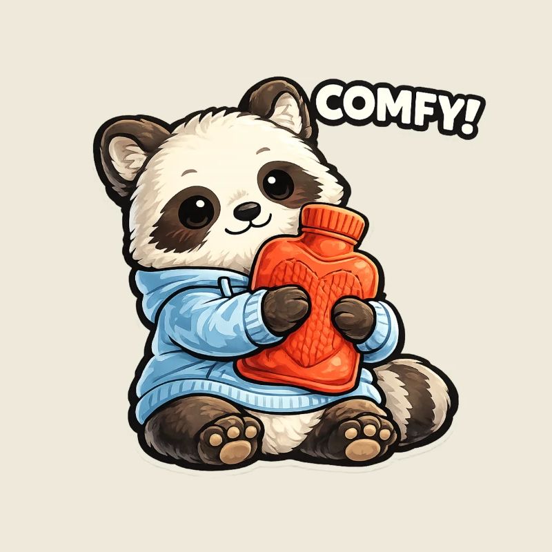 Panda Kuscheltier Wärmflasche